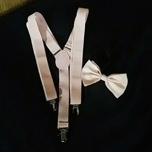 Bow tide with spenders.